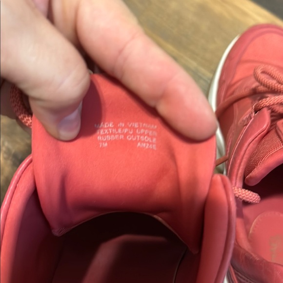 Michael Kors Olympia Red Sneakers - Picture 4 of 4